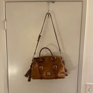 Dooney & Bourke Tan Leather Satchel